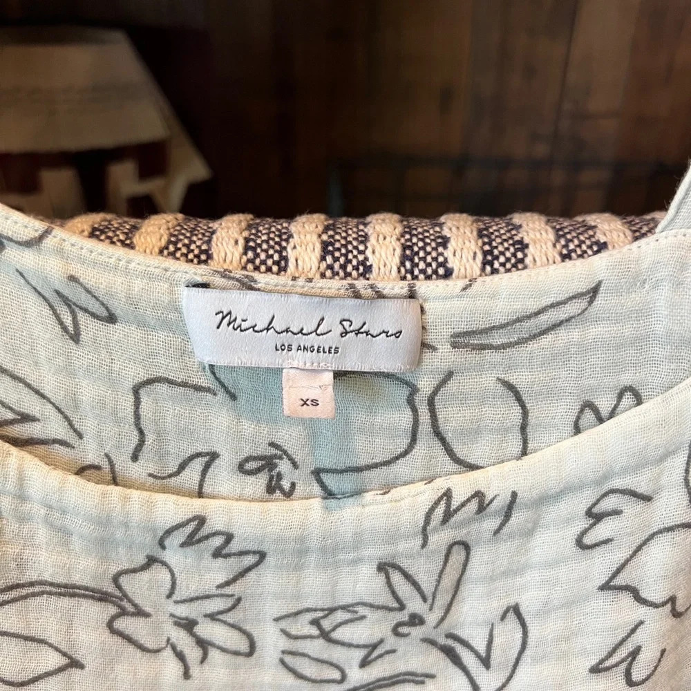 Michael Stars Women’s Patsy Square Neck Gauze Top… - image 4